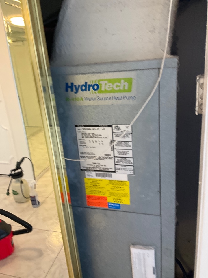 Repair on A/C system 