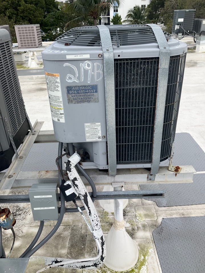 Repair on A/C system 