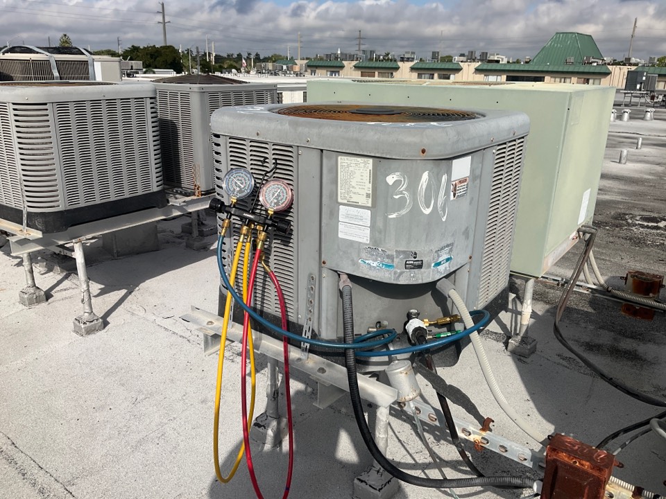 Repair on A/C system 