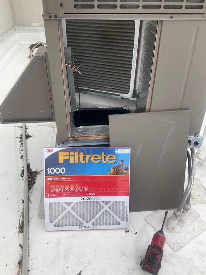 Repair on A/C system 