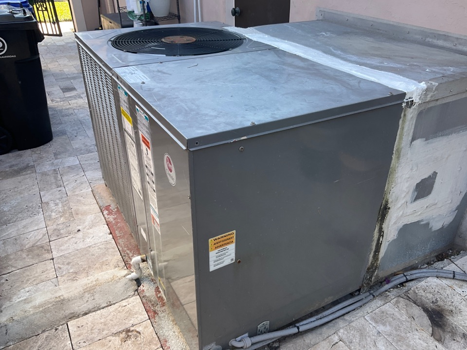 Repair on A/C system 