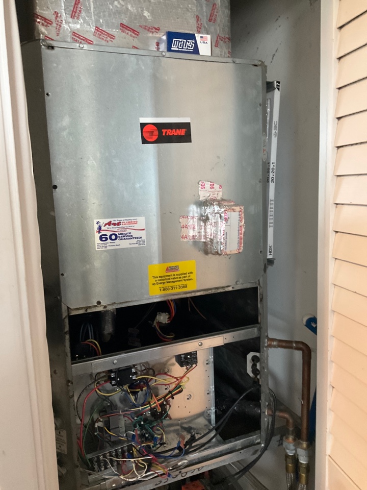 Repair on A/C system 