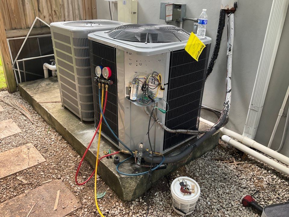 A/C system installed 