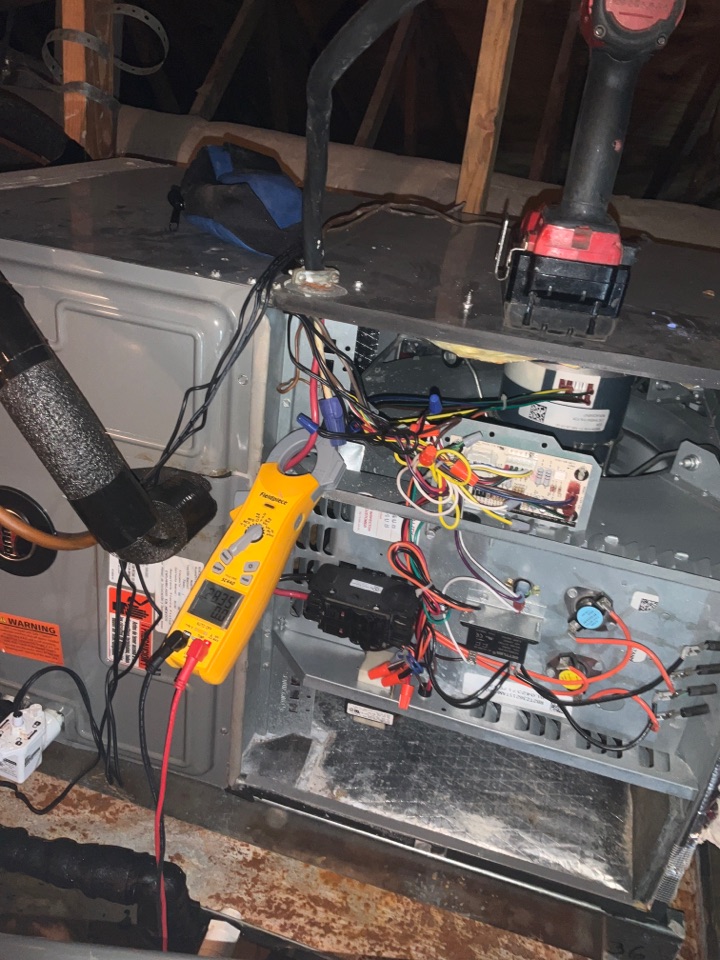 AC Maintenance Call. Perform routine maintenance per maintenance agreement on air conditioning split system. 