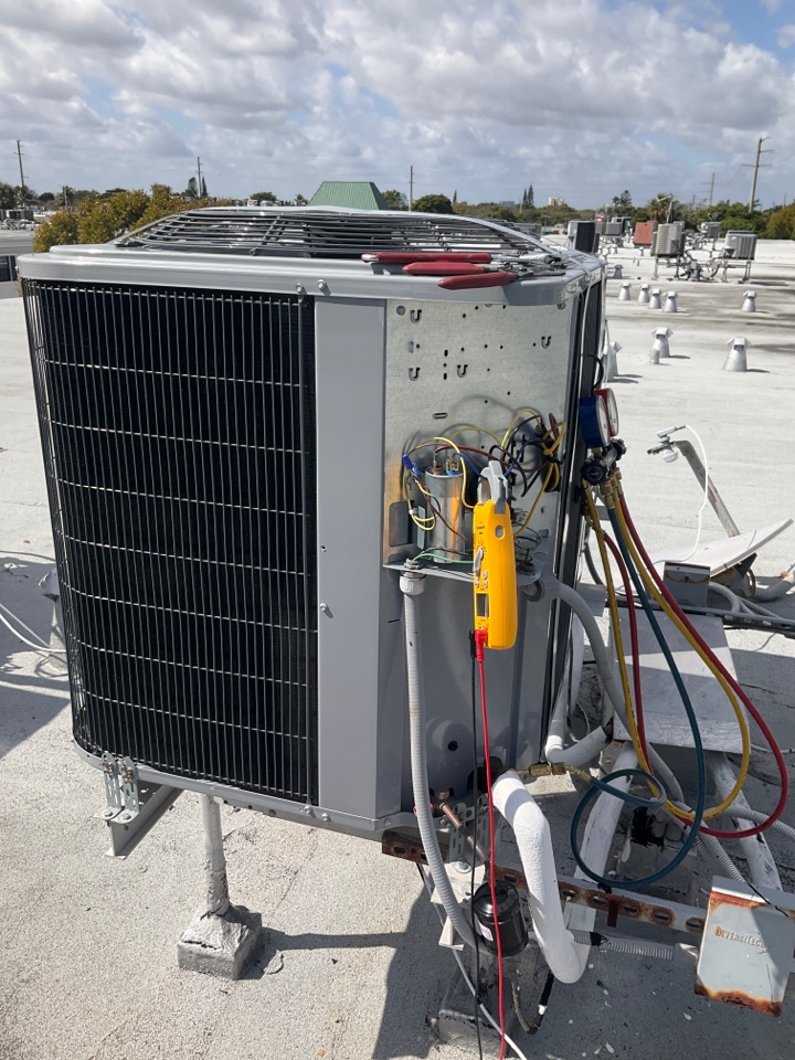 Repair on A/C system 