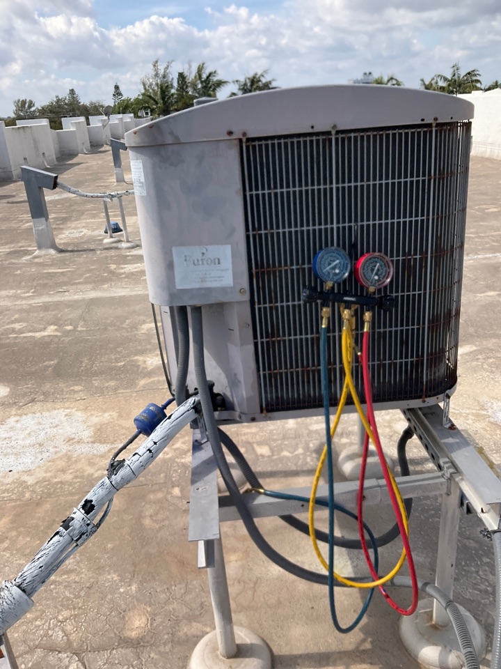 Repair on A/a c system 