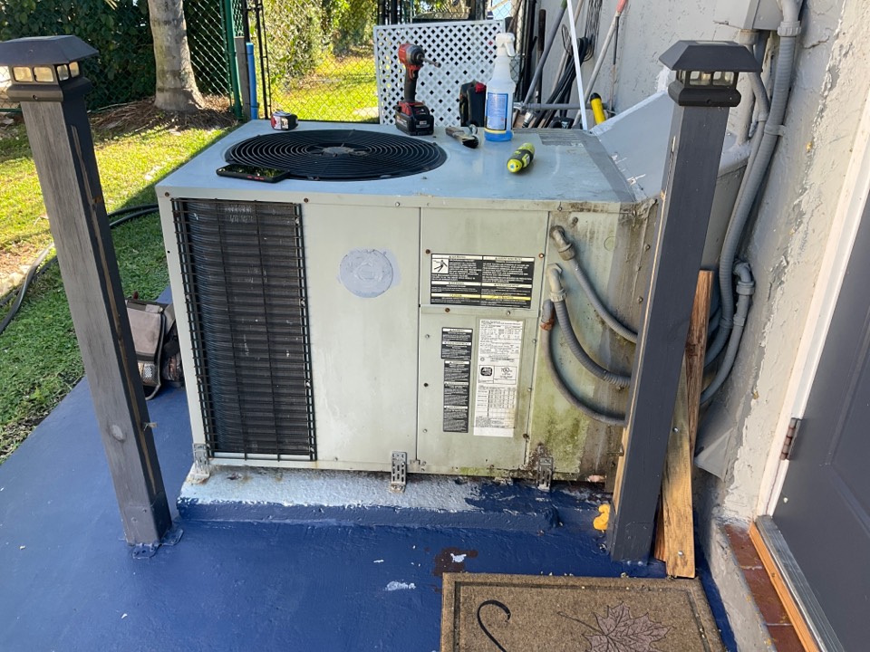 Repair on A/C system 