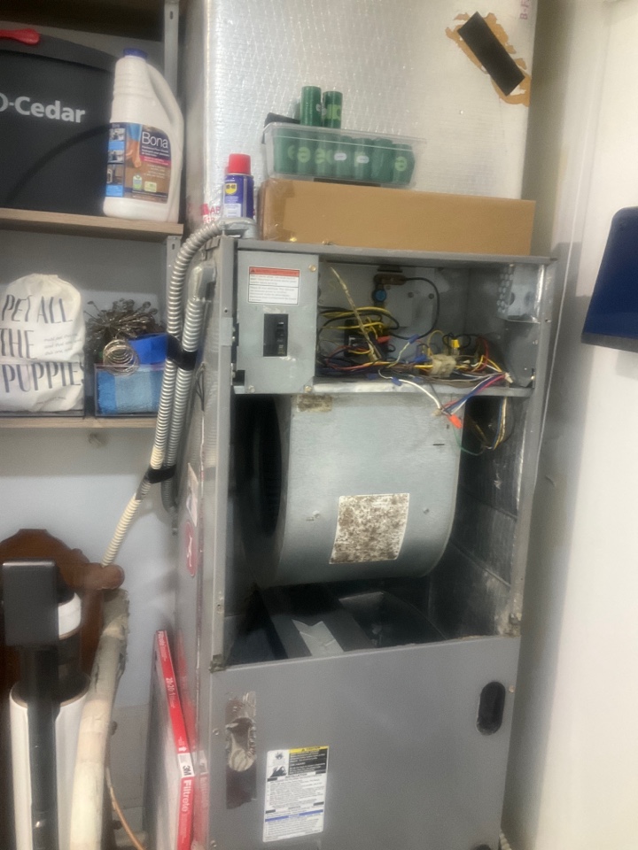 Repair on A/C system 