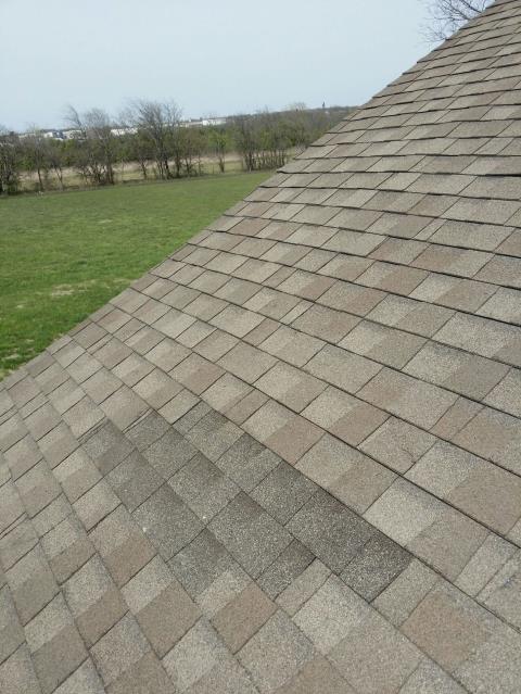 Tulsa, OK - Replaced and sealed shingles Tulsa, OK - Replaced and sealed shingles