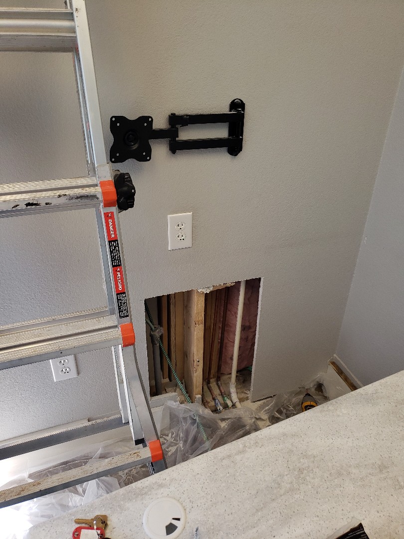 Fixing the vacuum lines to specs for a dentist office. Nothing we can't do plumber for life