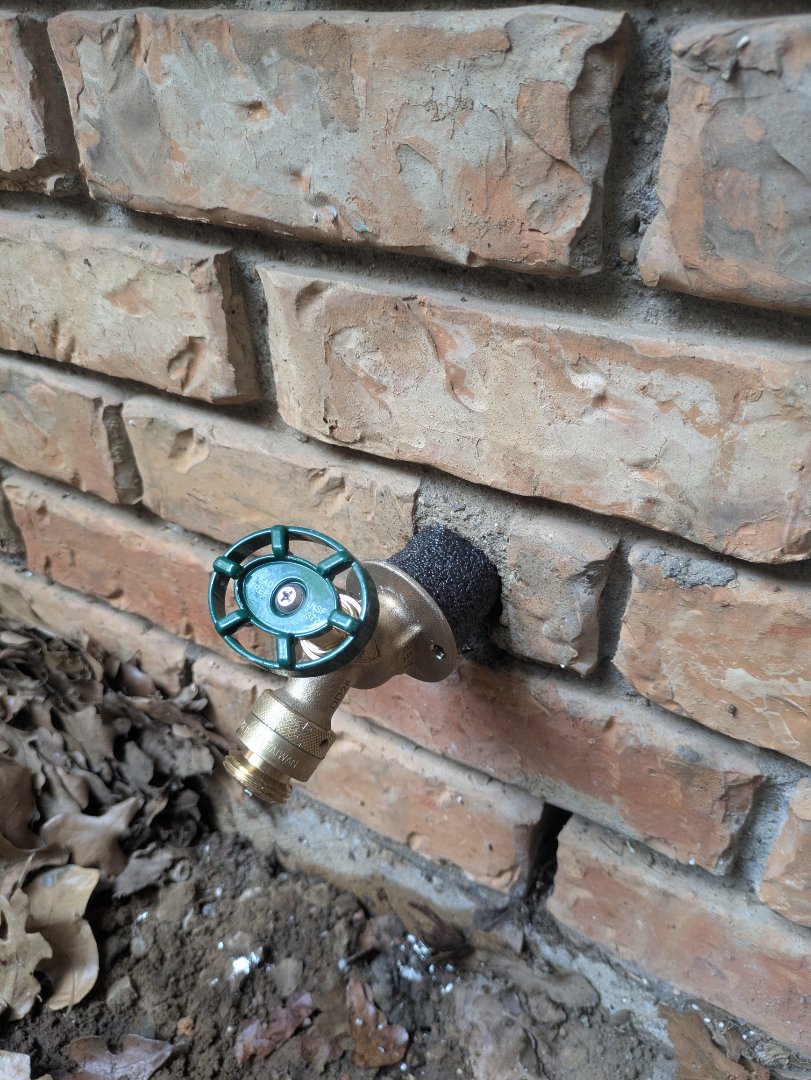 Azle, TX - water leak repair and hosebib replacement Azle, TX - water leak repair and hosebib replacement