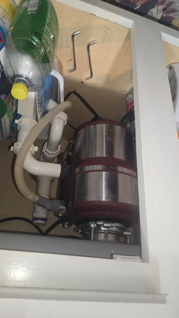 Azle, TX - jammed disposal  Azle, TX - jammed disposal