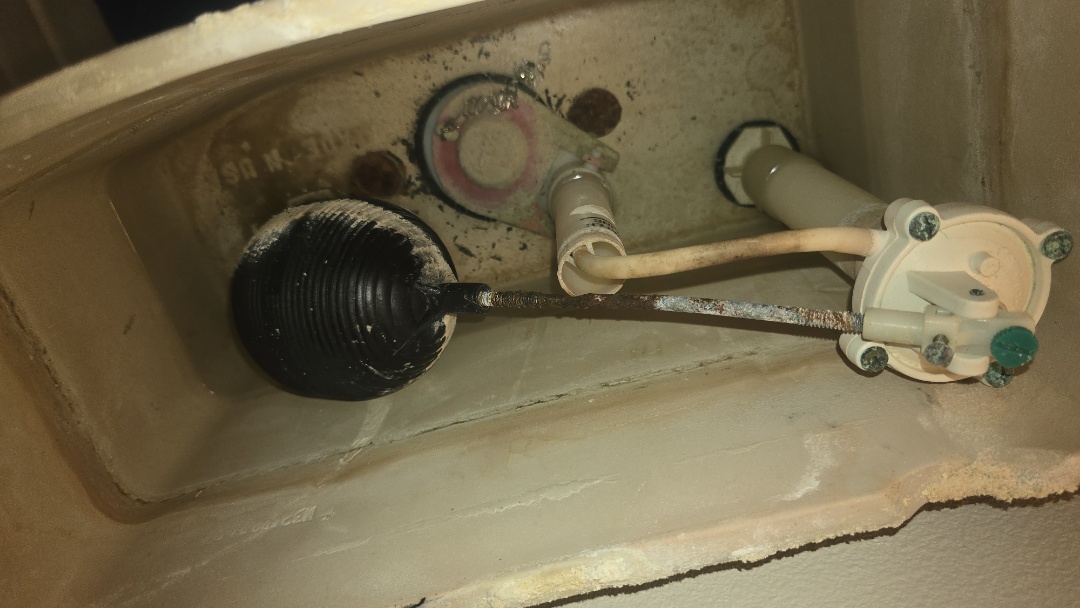 leaking toilet 