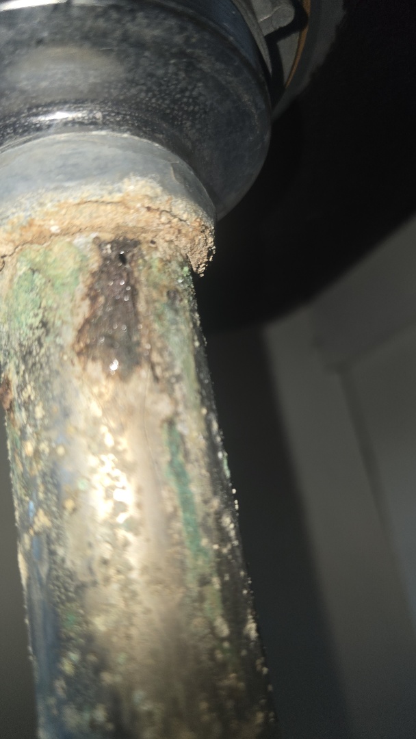 leaking drain