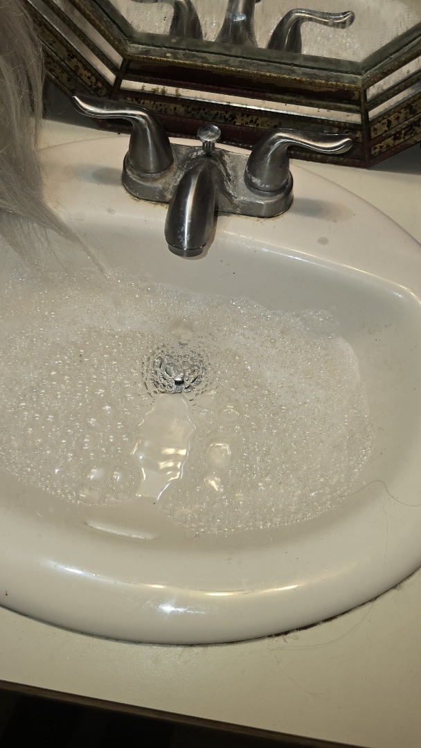 clogged sink 