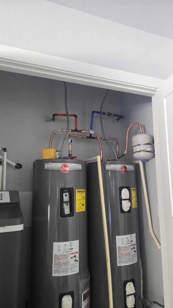 water softener instalation 
