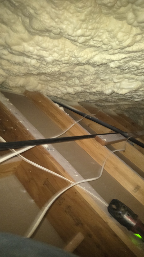 gas pipe install