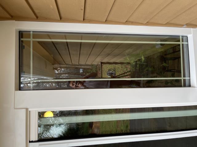 01 windows replaced and screen been put back on track