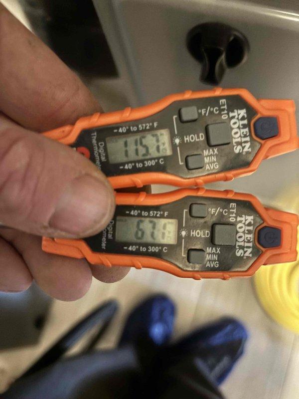 Performed comprehensive furnace maintenance service on Comfortmaker unit. Conducted temperature differential testing with readings of 115.7°F at supply and 67.1°F at return, confirming proper operation. System inspection revealed no functional issues or necessary repairs.