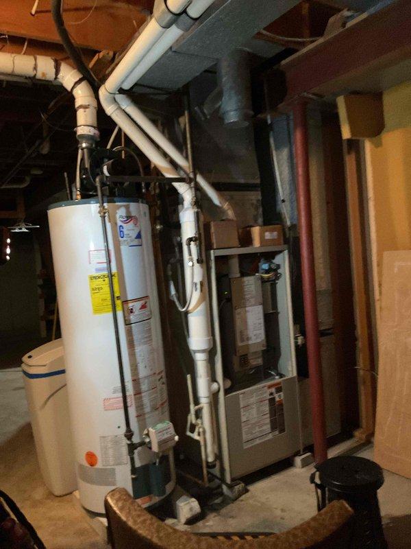 Performed diagnostic assessment on failing furnace system in basement mechanical room. Determined unit was experiencing intermittent sensing failures causing heat interruptions. System temporarily functional after service but recommendation provided to customer (Charlene) for complete furnace replacement due to unreliable operation and potential for imminent failure.