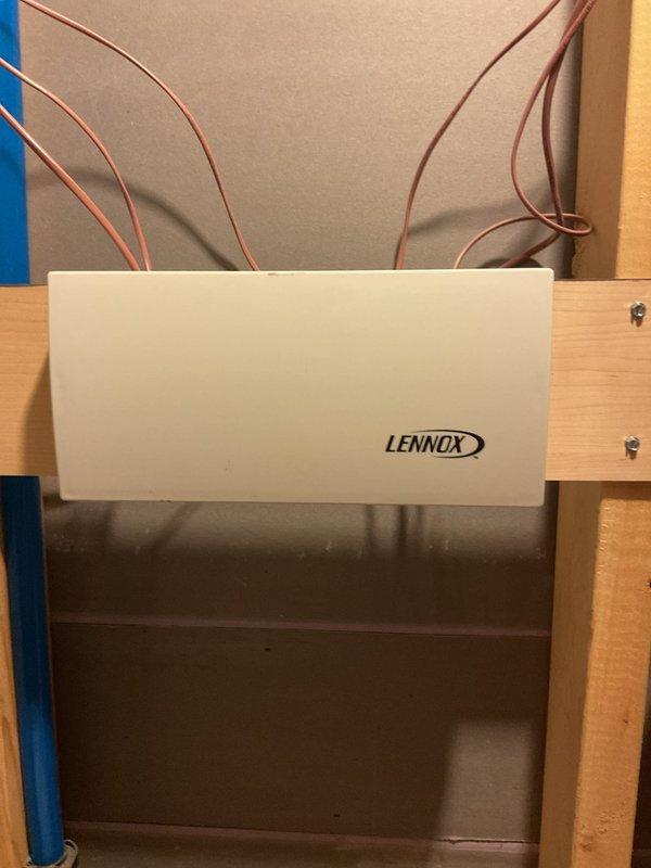 Responded to no-heat service call for a Lennox furnace (6-9 years old) experiencing lockout due to ignition failure. Upon arrival, unit was operational. Performed comprehensive inspection including basic clean and check of all components. Inspected PVC venting system and verified proper electrical connections at control panel. No current malfunction detected during diagnostic testing.
