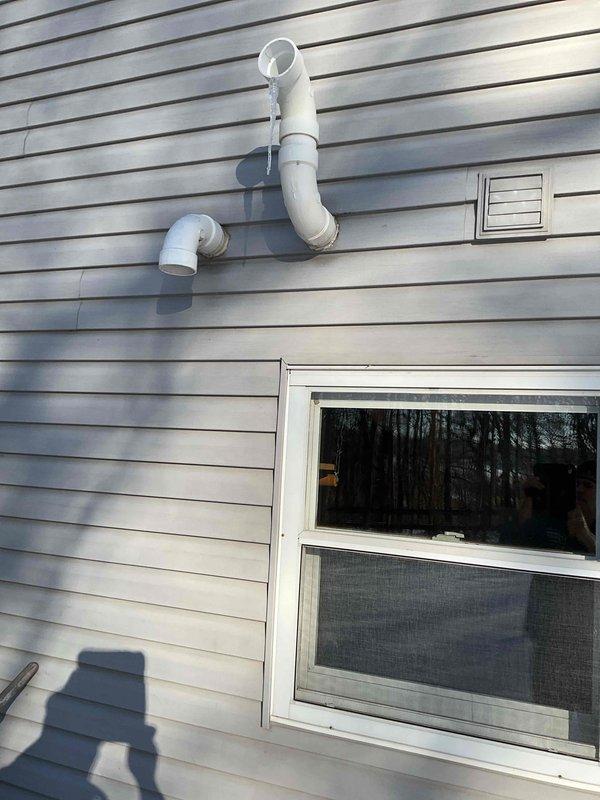 Performed furnace tune-up service and discovered excessive temperature rise (96°F). Inspection revealed significant dust accumulation (approximately 0.5") on blower motor and potentially clogged heat exchanger. Filter condition was acceptable. Visual inspection of exterior venting components and outdoor condenser unit showed normal winter conditions with no visible damage.