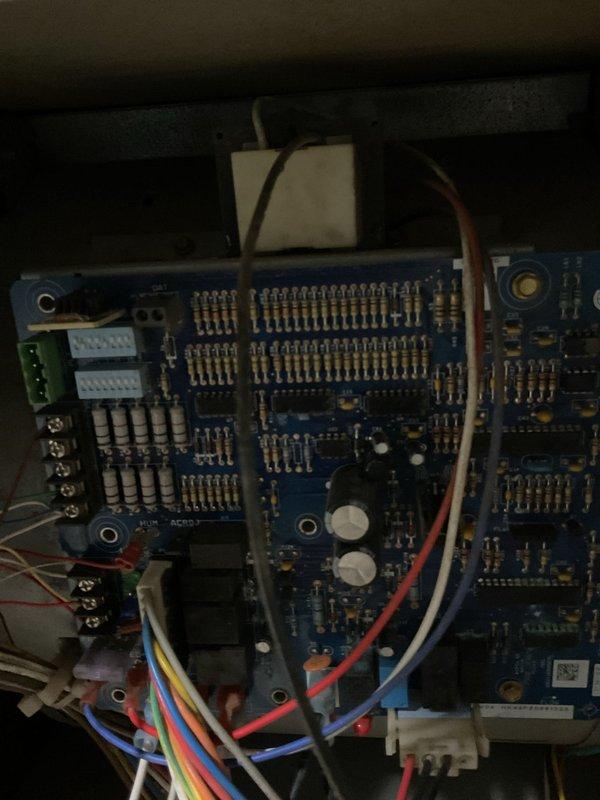 Diagnosed intermittent furnace failure with error code 13. Conducted detailed inspection of control board showing illuminated amber fault indicator light. Verified system operation after customer-performed reset, but determined control board requires replacement due to recurring circuit faults.