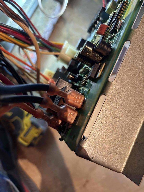 Replaced defective blower motor and wheel assembly in HVAC unit. Disconnected circuit board connections and removed failing components. Installation completed successfully with motor replaced under manufacturer warranty (labor not covered). System restored to proper operation.