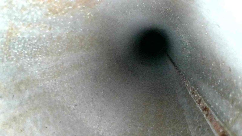 Performed scheduled clean and check on HVAC system. Inspected ductwork and photographed interior condition showing some dust accumulation but no significant blockages or damage. System functioning within normal parameters; no issues requiring repair were identified.