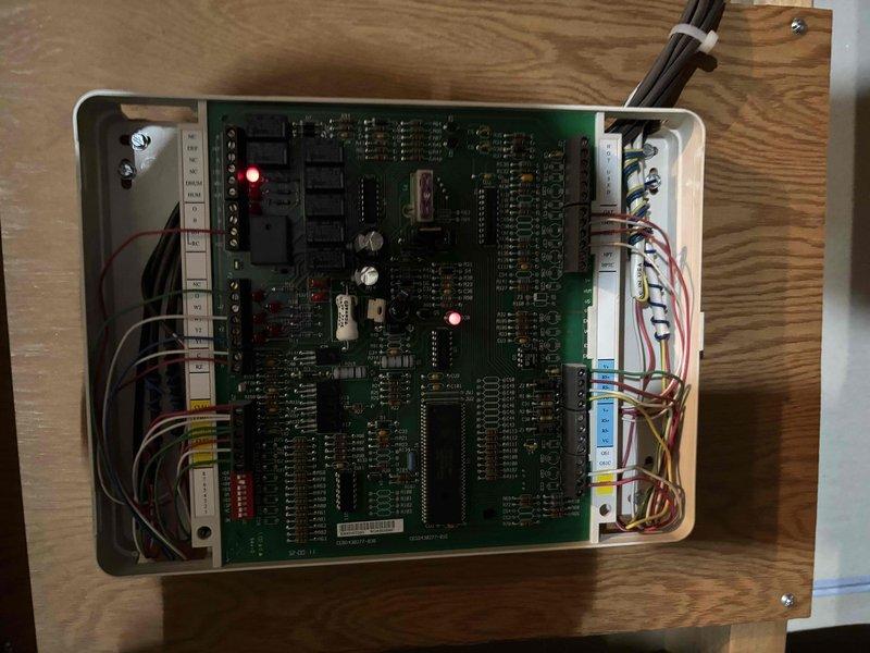 Performed scheduled furnace maintenance including installation of a UV bulb for improved indoor air quality. Took measurements of system components and verified proper operation of the control board as indicated by functioning LED indicators. Noted potential thermostat issues that may require replacement.