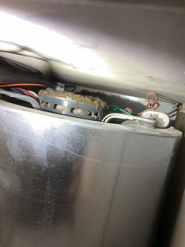 Responded to customer complaint of strong chemical odor emanating from furnace. Performed diagnostic inspection and identified air freshener in return air as source of odor. Completed standard clean and check service on 10+ year old unit, including inspection of internal components which showed normal dust accumulation. Tested system operation with diagnostic equipment to verify proper functionality.