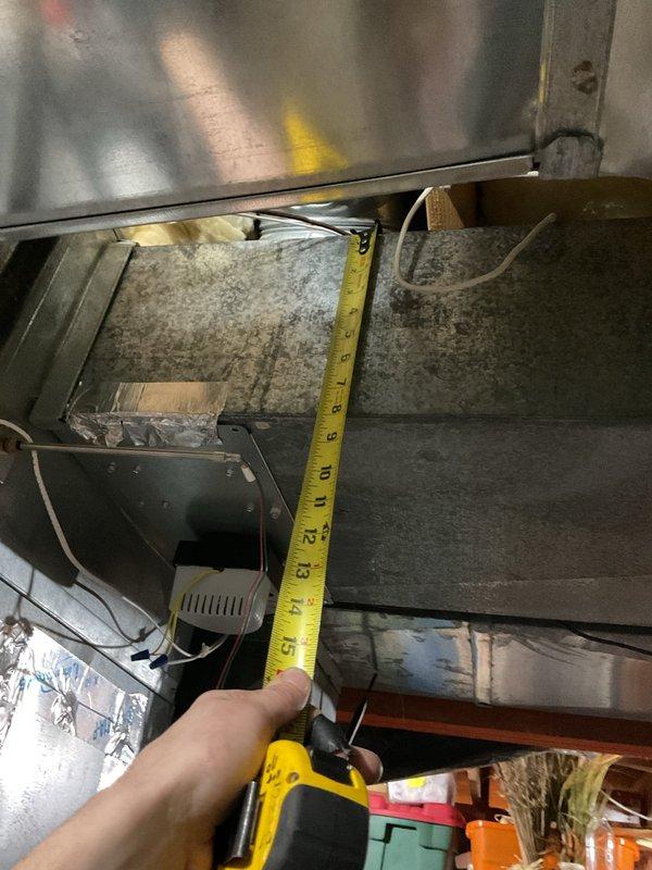 Responded to customer complaint of overheating in one zone where thermostat was set to 55°F but temperature reaching 70°F. Diagnostic inspection revealed faulty source damper causing improper zone control. Took measurements of ductwork components and examined control wiring connections to isolate the issue. Problem resolved by adjusting the damper system to restore proper airflow balance between zones.