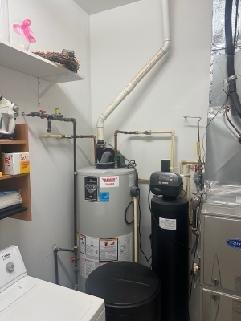 Responded to customer concerns about potential furnace ventilation leak. Performed comprehensive inspection of Carrier furnace unit and associated ductwork in utility room. Verified proper connection and integrity of all PVC ventilation components. No evidence of leaks detected; system functioning normally.