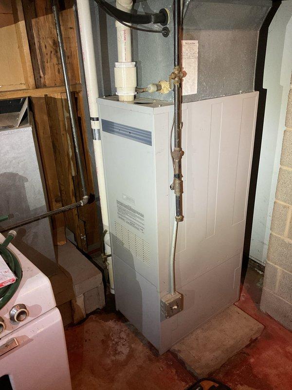 Responded to no-heat call for 30+ year old furnace. Upon arrival, unit was operational but exhibiting intermittent function. Performed diagnostic assessment and identified system has reached end of serviceable life. Provided customer with replacement options for new furnace installation.