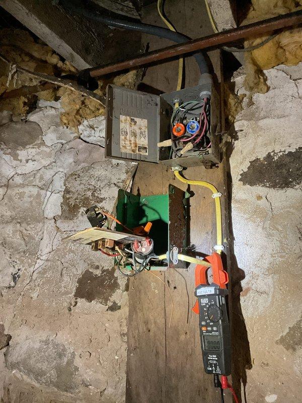 Responded to no-heat call for boiler service. Performed electrical diagnostics using multimeter on control panel, identifying faulty connection in primary circuit. Repaired electrical issue and verified proper voltage to ignition system. Inspected copper distribution piping in basement, found evidence of previous freeze damage, and wrapped exposed sections with insulation to prevent future freezing. System now operational with heat restored.