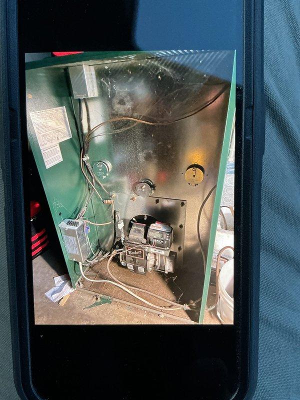 Responded to customer complaint regarding intermittent furnace operation and noise issues. Inspection revealed a malfunctioning blower motor producing excessive noise. Diagnosed failed motor and replaced with new 240V unit. System now operating properly with normal sound levels.