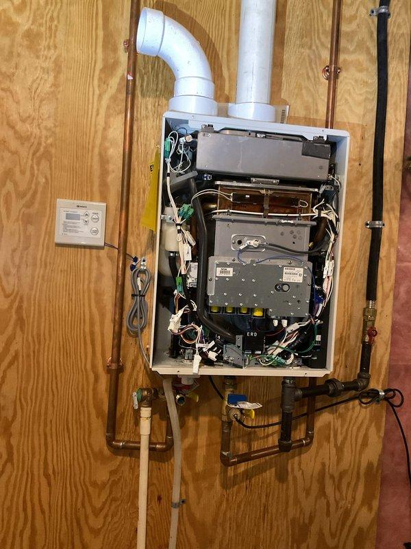 Responded to no heat call for 10+ year old Lennox system. Diagnosed failed heat exchanger as previously identified. Confirmed unit model JGXD090 (serial NSAE811N01) requires heat exchanger replacement and new inducer motor assembly. System remains non-operational due to these critical safety components. Customer advised of warranty status and necessary repairs to restore heating function.