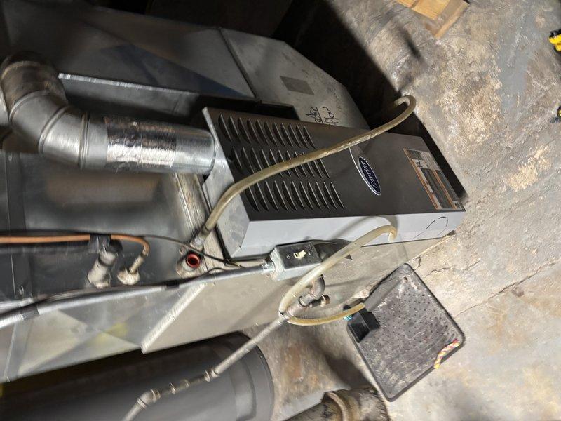Responded to customer complaint of unusual noise from gas furnace. Performed diagnostic inspection of Carrier unit, focusing on the inducer assembly which was identified as the source of noise. Took measurements of the system components and provided customer with replacement options and quote as requested.