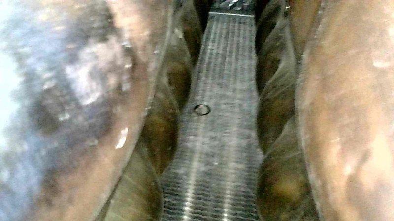 Diagnosed furnace with no heat output due to failed inducer motor and cracked heat exchanger. Visual inspection revealed significant moisture accumulation and corrosion on heat exchanger surfaces, confirming split exchanger failure. Provided homeowner with new furnace replacement options as repair is not economically viable due to safety concerns.