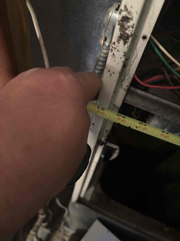 Responded to no heat call for aging unit with significant deterioration. Inspection revealed leaking coil, compromised blower assembly, and extensive corrosion with standing liquid in the heat exchanger compartment. Replaced complete system with new furnace unit after taking necessary measurements to ensure proper fit and compatibility.