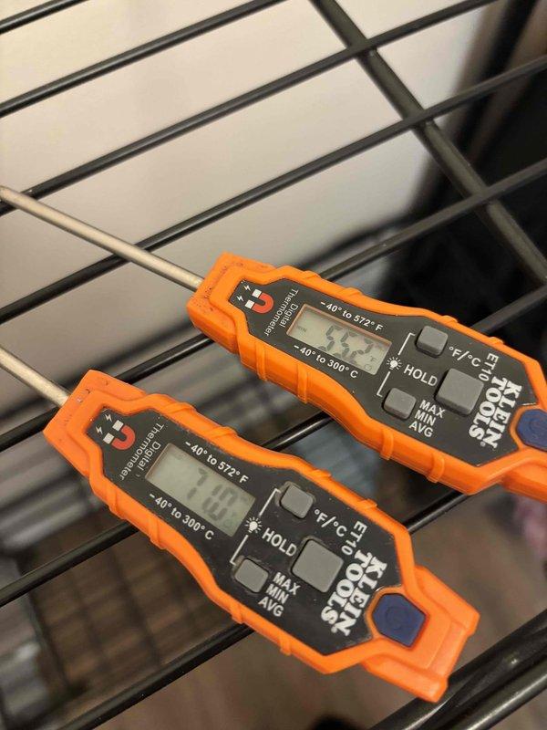 Performed spring startup and system commissioning on air conditioning unit that was installed in January. Conducted operational testing with digital thermometers to verify proper temperature differentials across the system. Completed full system checkout to ensure unit is functioning correctly for the cooling season.