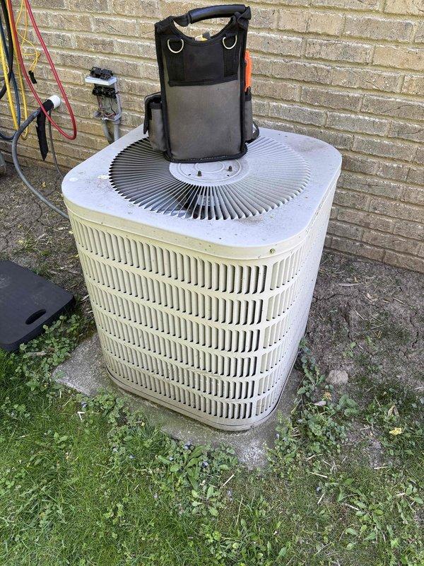 Completed comprehensive furnace and air conditioning maintenance inspection per scheduled tune-up protocol. Performed thorough cleaning and operational check of outdoor condenser unit, verified refrigerant pressures using manifold gauges, and confirmed proper system temperatures with calibrated digital thermometers. All equipment operating within manufacturer specifications with no deficiencies noted at time of service.