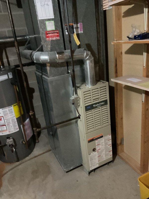 Performed complete air conditioning system inspection and maintenance on residential split system. System was found to be low on R-410A refrigerant; added one pound to restore proper charge levels. Conducted thorough leak check on all refrigerant lines, coils, and connections with no leaks detected. Cleaned condenser unit and completed operational verification to ensure system performance met manufacturer specifications.