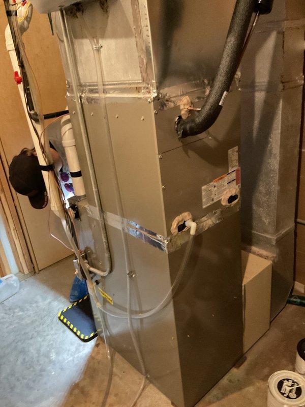 Completed comprehensive clean and check service on both furnace and air conditioning system. All equipment found to be operating in good condition with no repairs needed. System inspected, cleaned, and verified for proper operation.
