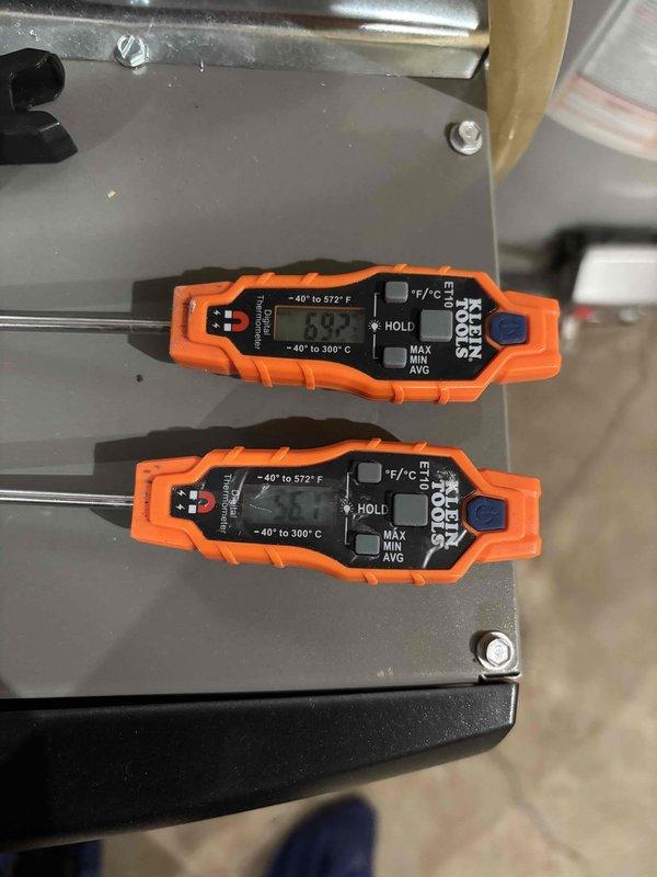 Performed complimentary preventive maintenance inspection on residential air conditioning system. Unit cleaned, checked, and found operating within normal parameters with no deficiencies noted.