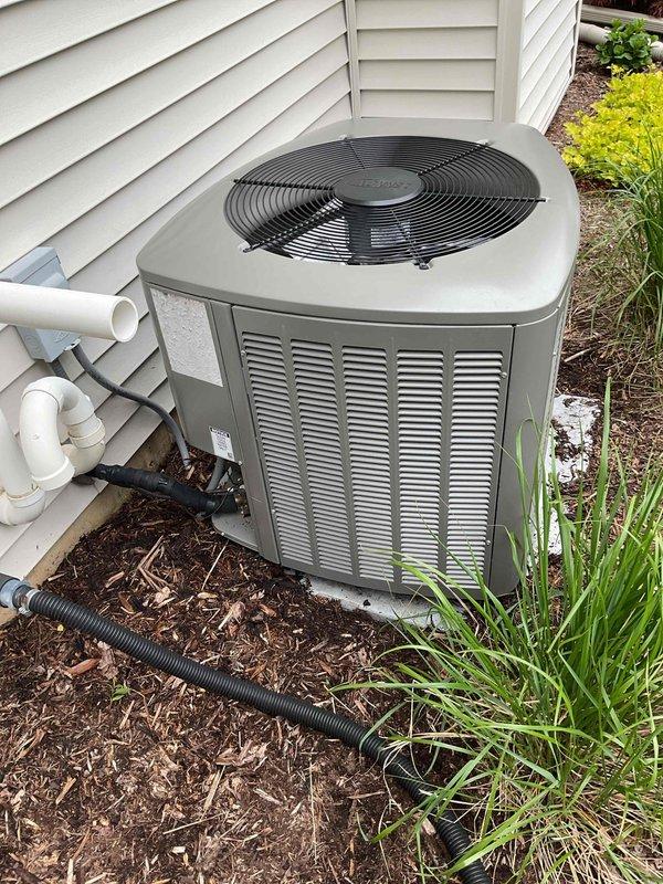 Completed prepaid maintenance visit including furnace and air conditioning system inspection. Performed thorough cleaning of outdoor condenser unit, rinsing coils and removing debris. Verified capacitor and relay operation within manufacturer specifications. All system components tested and found operating properly with no deficiencies noted.