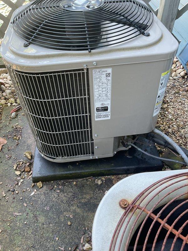 Responded to no cooling complaint on residential air conditioning system. Upon inspection, diagnosed dead short circuit caused by failed transformer and contactor. Replaced defective transformer and contactor to restore proper system operation and cooling functionality.
