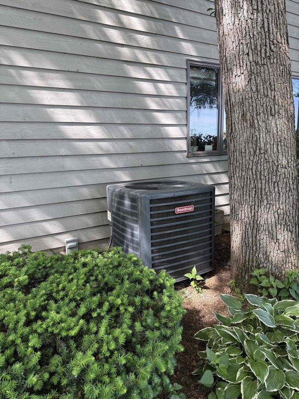 Responded to service call for residential air conditioning system. Upon inspection, discovered unit was operating 3 pounds low on refrigerant charge. Added refrigerant to restore proper system charge levels and verified correct operating pressures. Unit tested and confirmed cooling properly after refrigerant addition.