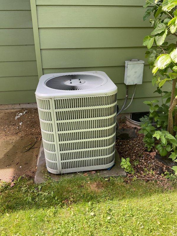 Completed routine cooling maintenance visit on 2011 Lennox air conditioning package system. Performed basic cleaning and operational check on both indoor air handler with furnace unit and outdoor condenser unit, verified AprilAire equipment functionality, confirmed all components operating within normal parameters.