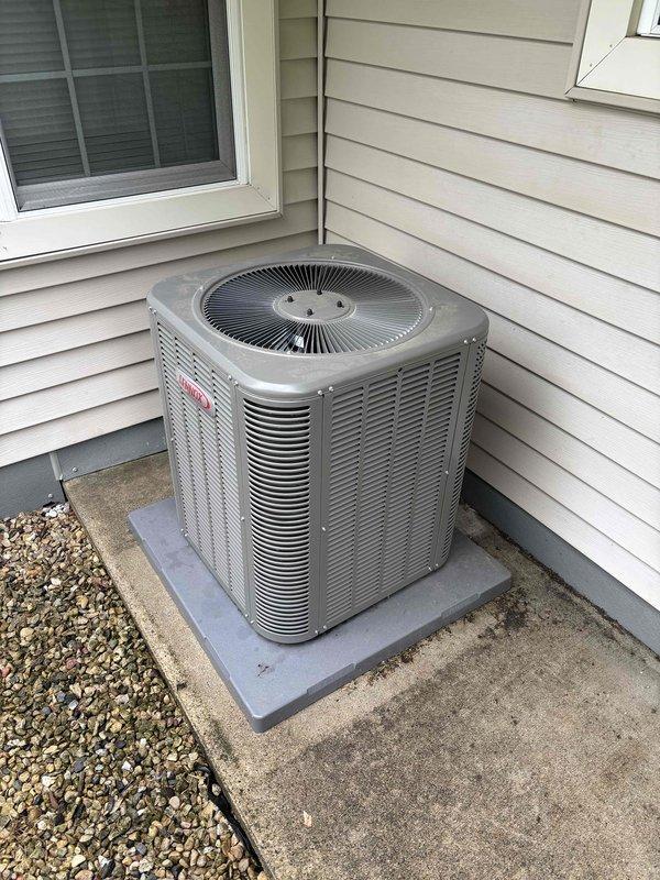 Responded to no cooling complaint on residential air conditioning system installed three months prior. Upon inspection, determined unit was overcharged with refrigerant during initial installation, causing improper system operation and lack of cooling capacity. Reclaimed excess refrigerant and adjusted charge to manufacturer specifications, restoring proper cooling function to the system.
